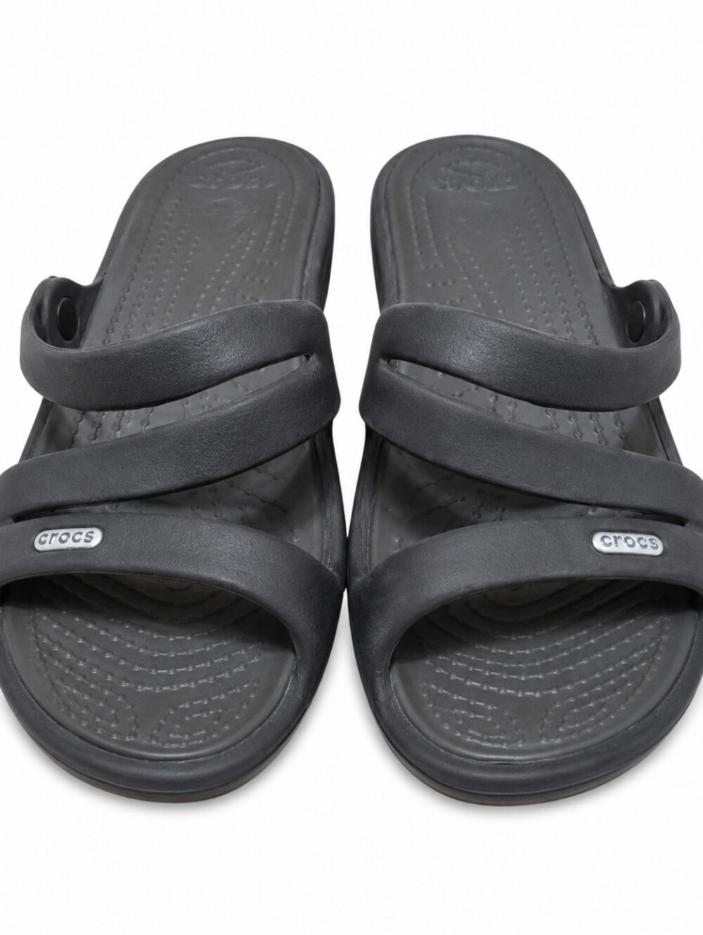Crocs Tulum Women’s Size 6 Strappy Slide Sandals Casual Comfort